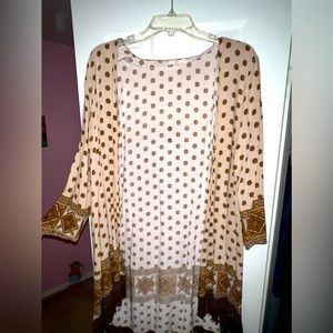 Tan/Brown Cardigan XL size